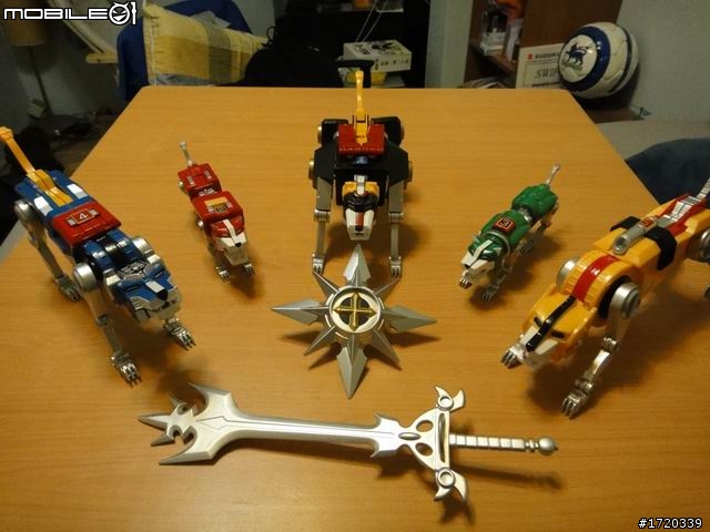童年的夢想玩具之五獅聖戰士