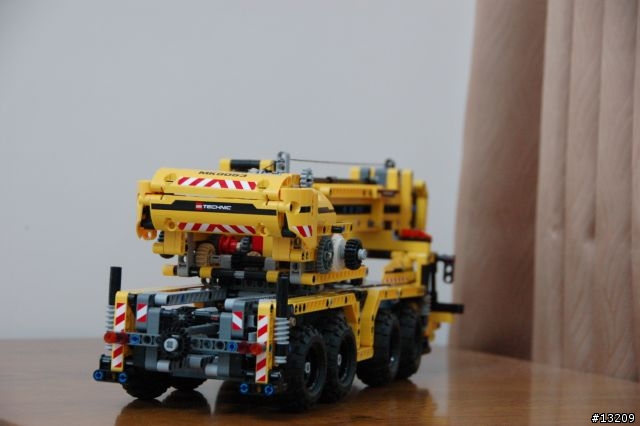 LEGO 開箱 TECHNIC 系列 8053 流動起重機