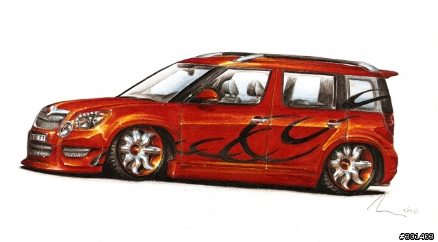 不同風格的SKODA YETI