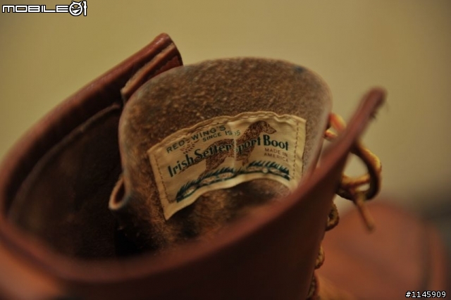 [三人三十年的臭酸接力]Red Wing Irish Setter 877 補實穿圖