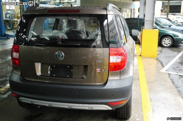 Skoda Yeti 準備交車了