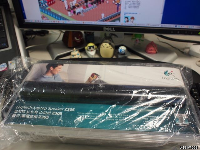 [開箱初體驗] 羅技筆電音箱 Logitech Z305