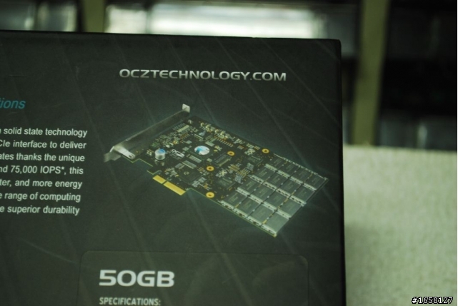 <開箱>快到連車尾燈都看不到 OCZ RevoDrive 50G PCI-E SSD