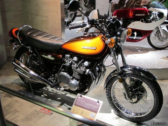 神戶海洋博物館川崎世界Kawasaki 重車照片