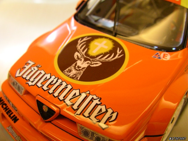 【模型製作分享】ALFA ROMEO 155 V6TI JAGERMEISTER(TAMIYA 1/24 kit)