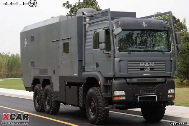 此帖必火：對岸的德國man和VOLVO露營車