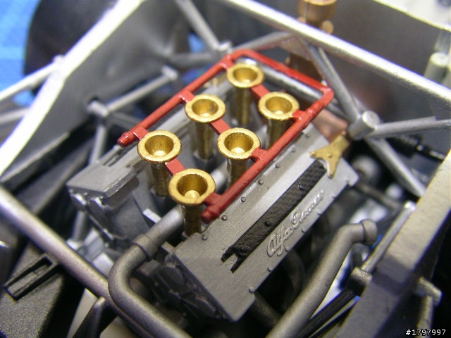 【模型製作分享】ALFA ROMEO 155 V6TI JAGERMEISTER(TAMIYA 1/24 kit)