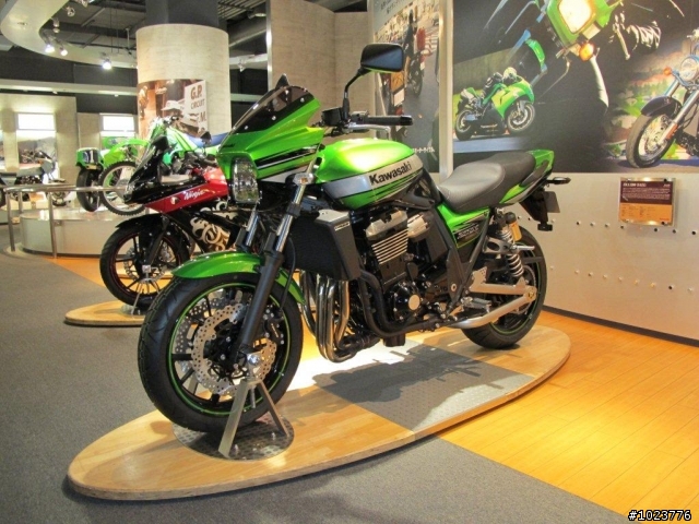 神戶海洋博物館川崎世界Kawasaki 重車照片
