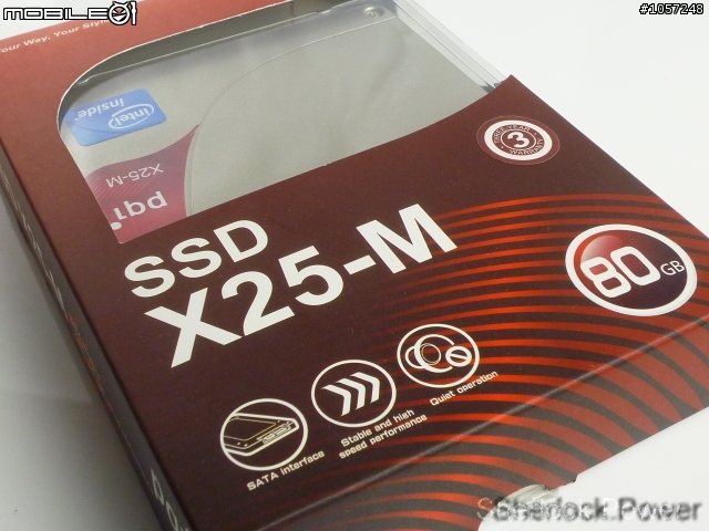 「開箱」 Intel SSD X25-M 終於敗下去了 ....