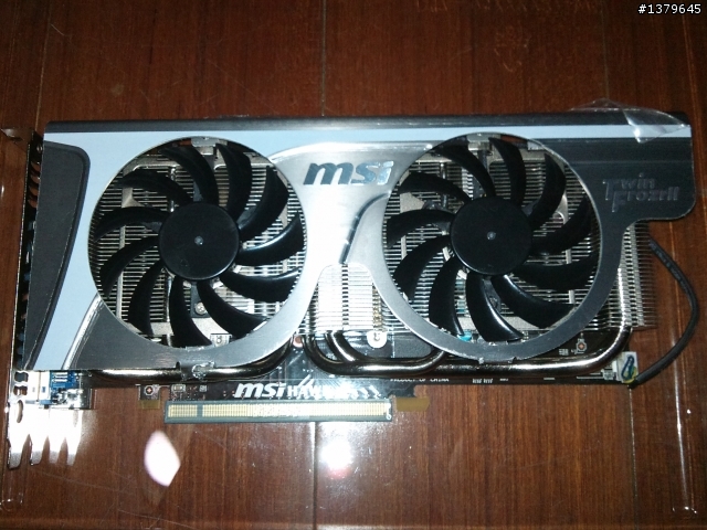 MSI N460GTX HAWK 1G 開箱+超頻