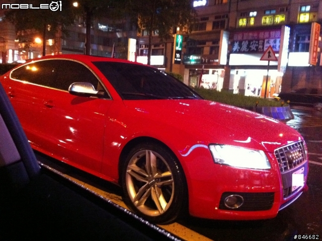 巧遇兄弟車 audi S5 sportback