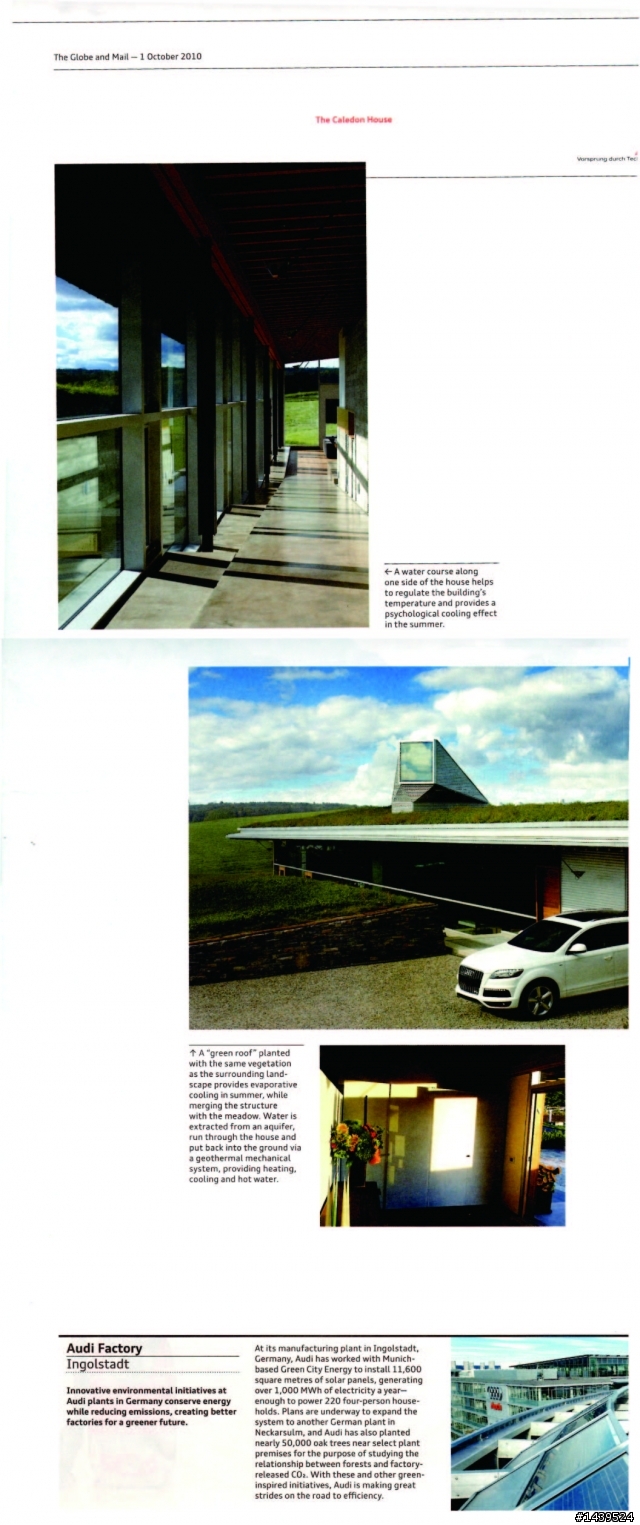audi-Vancouver news paper:Rediscovering Less 極簡重現 e-tron