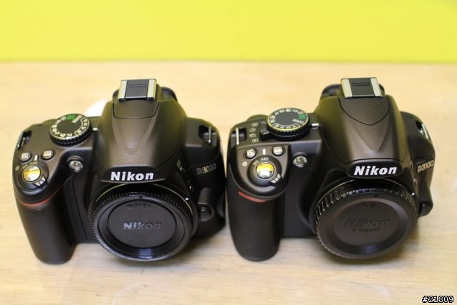 Nikon D3100 只有機身啥也沒有的開箱，加映與D3000相比