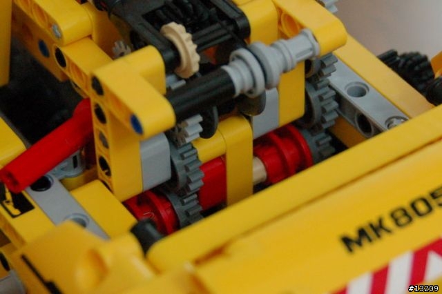 LEGO 開箱 TECHNIC 系列 8053 流動起重機