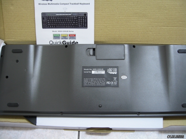 [開箱] ADESSO WKB-3200UB 多媒體鍵盤~初次開箱