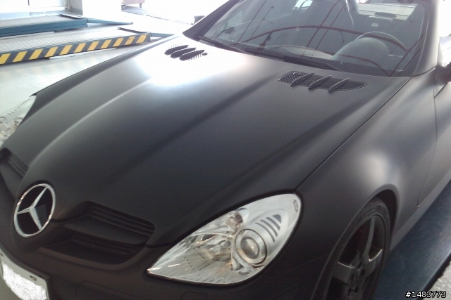 巧遇SLK55_消光黑