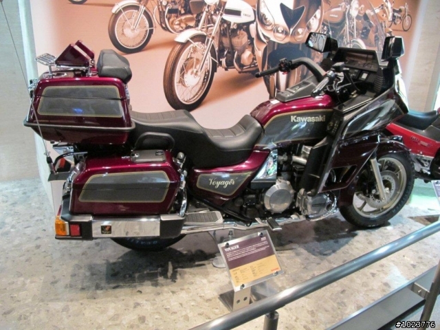 神戶海洋博物館川崎世界Kawasaki 重車照片