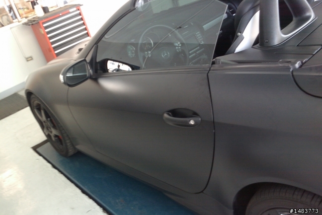 巧遇SLK55_消光黑
