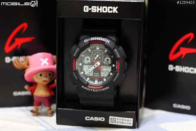[開箱文] 紅黑G-SHOCK GA-100 終於捕獲