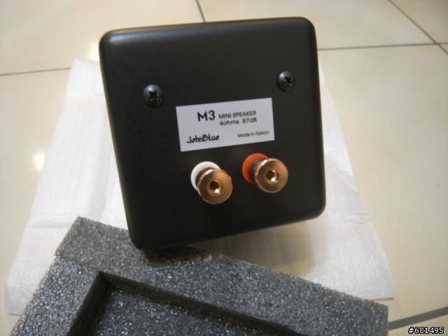 [開箱]~~JohnBlue M3劇院小喇叭~~升級我的藍光小劇院[12/17 與S520小小比較心得]