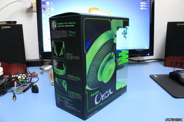 「開箱」RAZER ORCA 耳機開箱及分享