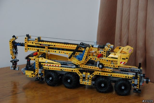 LEGO 開箱 TECHNIC 系列 8053 流動起重機