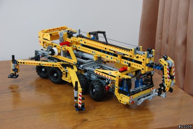LEGO 開箱 TECHNIC 系列 8053 流動起重機