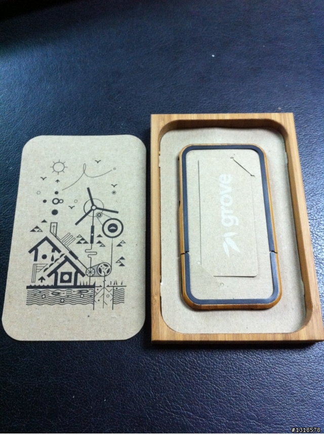 iphone4 與眾不同的竹製保護套