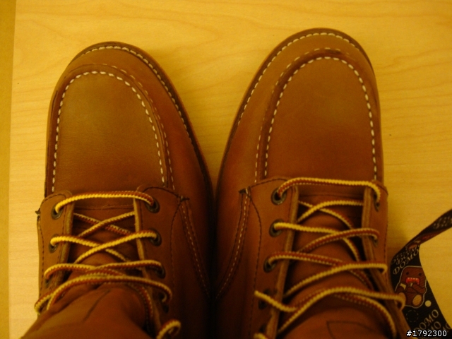 請問各位大大RED WING 875 的問題