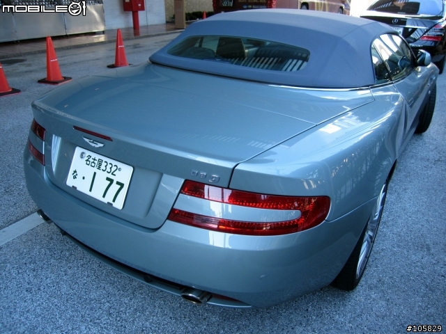 日本名古屋巧遇Aston Martin DB9 Volante