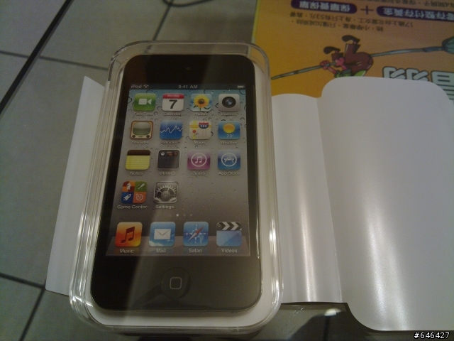 [開箱] ipod touch 4