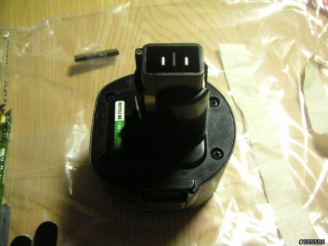 [改裝DIY]電鑽蓄電不良鎳鎘電池改18650鋰電池