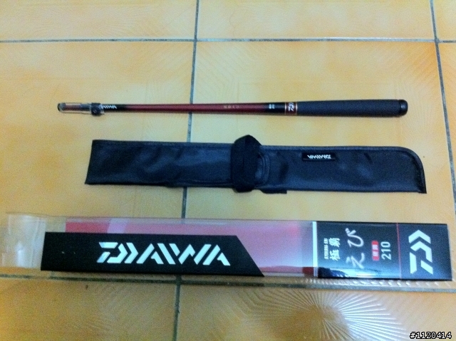 新竿入手~~DAWA 極霸~~