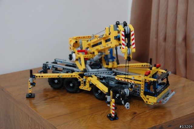 LEGO 開箱 TECHNIC 系列 8053 流動起重機