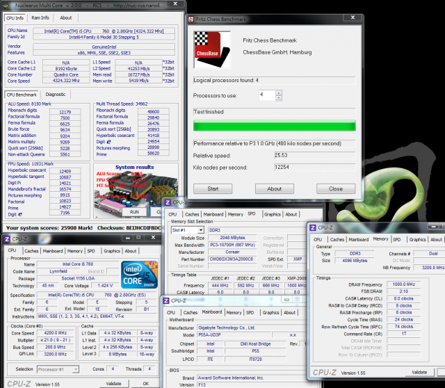 Intel Core i5-760平價四核心CPU效能分析與空冷超頻教學