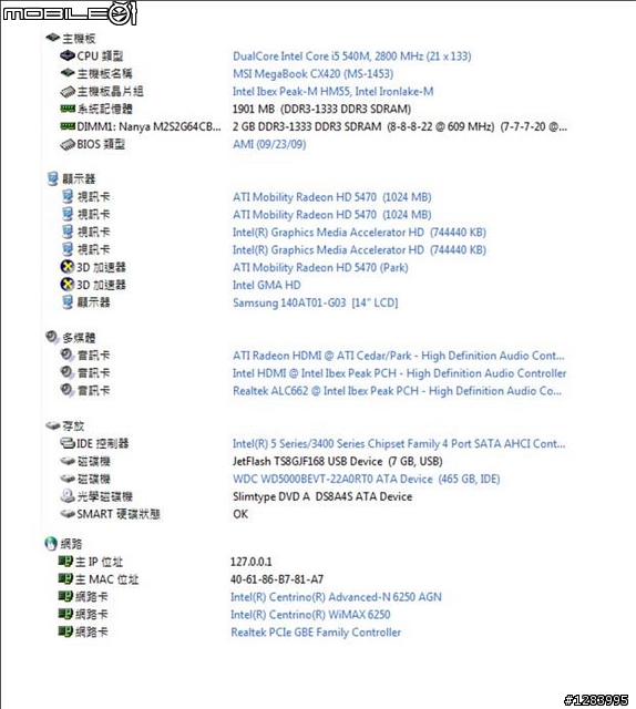 誰說一分錢只能買一分貨？微星A4203搭配WiMAX駕到