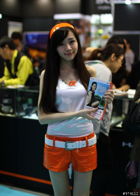 2010 11/05數位器材展---Show girls集
