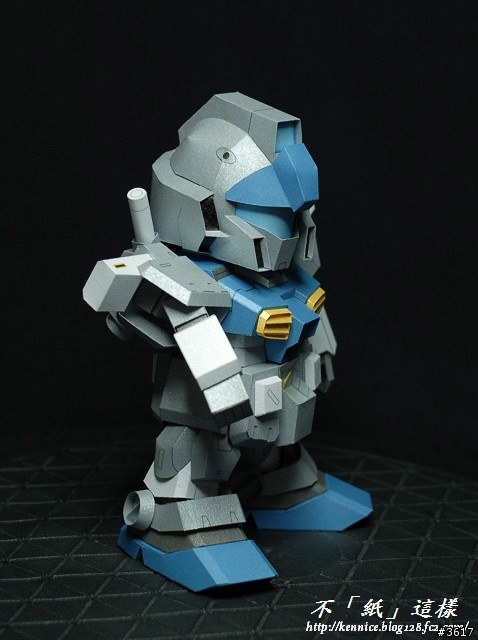 [紙模]SD RGM-79N 試作完成