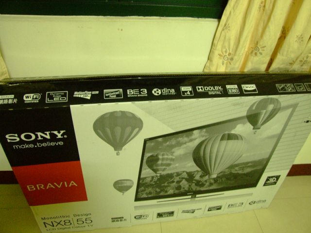 SONY 55NX810 使用中