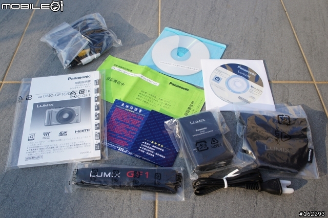Panasonic GF-1(白色)簡易開箱