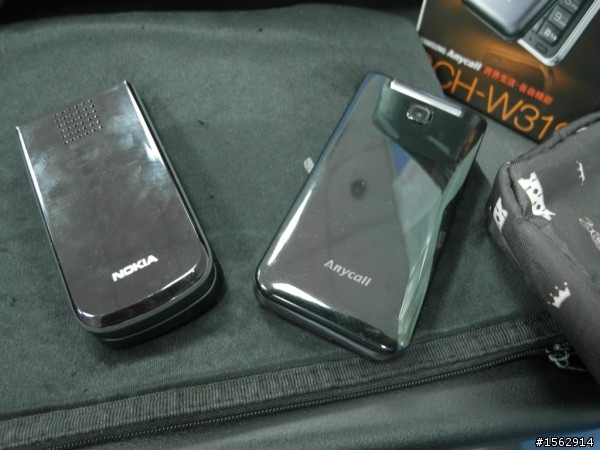 SAMSUNG W319不漏接電話了,雙模機讚！