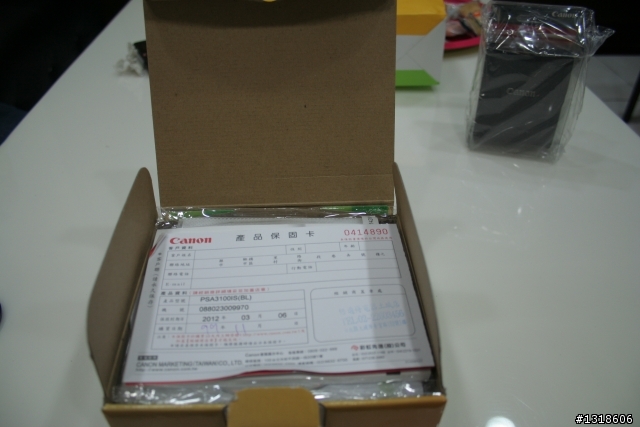 [開箱]Canon-A3100IS，工作小幫手入荷。