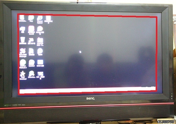 ATi顯卡PC接HDMI到電視留黑邊解決方法請教。