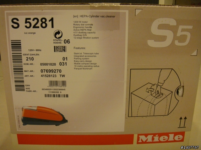 [開箱]家電中的精品，Miele S5281