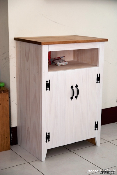 [DIY] 鄉村風直線條小櫥櫃