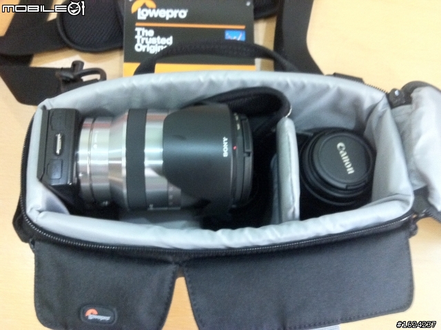 NEX5-H 嚴選包包開箱文~LOWEPRO-PHOTO RUNNER 100