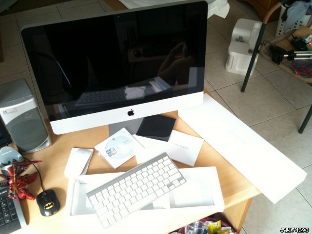 從台南扛回屏東的 iMac 21.5 開箱
