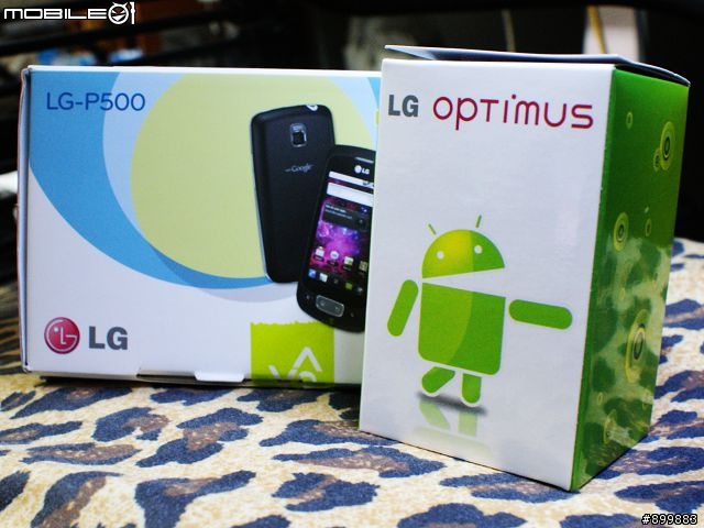 LG P500 小開箱