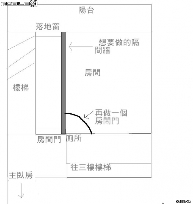 房間內隔間 這樣也算房中房嗎?