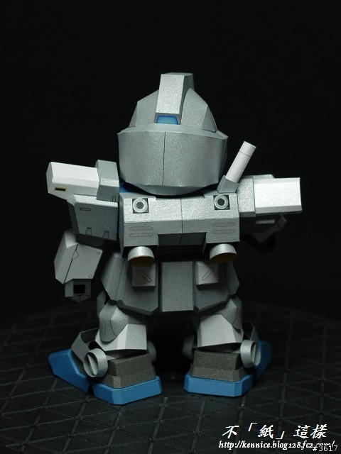 [紙模]SD RGM-79N 試作完成